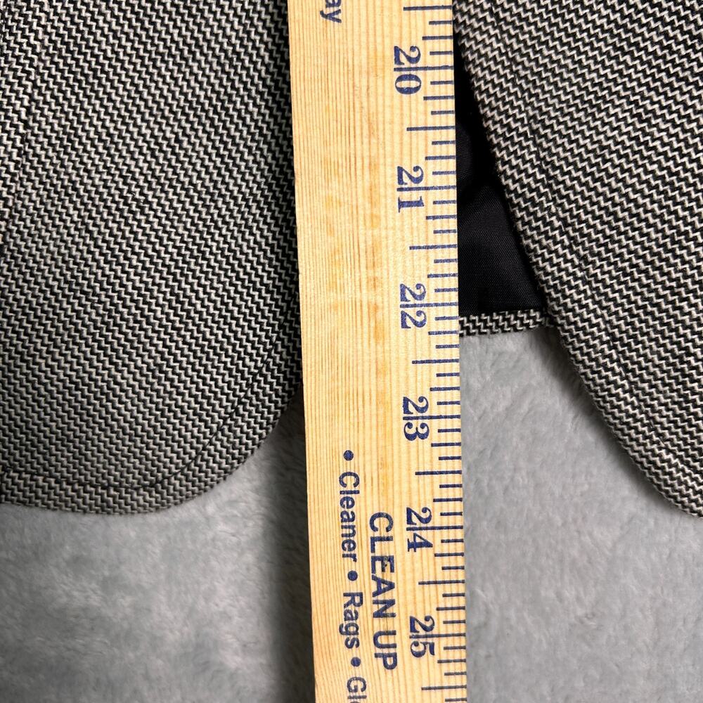 Ann Taylor Loft Single Breasted Blazer Womens 2 Gray Minimalist Career Preppy - Picture 5 of 6
